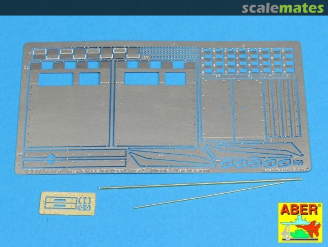 Contents Rear Fenders for Tiger I Ausf.E Late Ver. 16051 Aber Contents Rear Fenders for Tiger I Ausf.E Late Ver. 16051 Aber