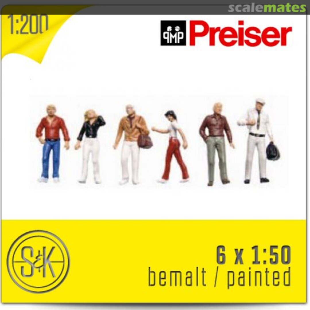 Boxart Walking passers-by 80901 Preiser