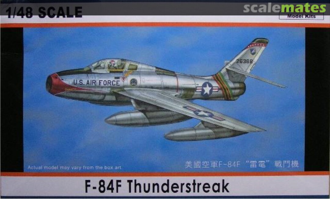 Boxart F-84F Thunderstreak K4801 Kinetic Boxart F-84F Thunderstreak K4801 Kinetic