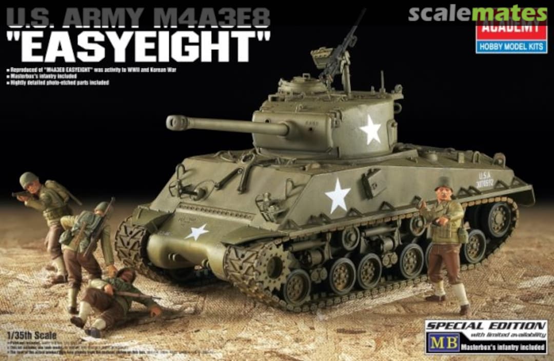 Boxart M4A3E8 13221 Academy Boxart M4A3E8 13221 Academy