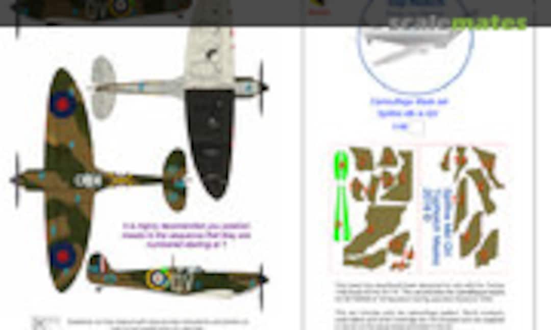 1:48 Spitfire Mk1a QV N3200 (TopNotch TNM48-M611191) TNM48-M611191