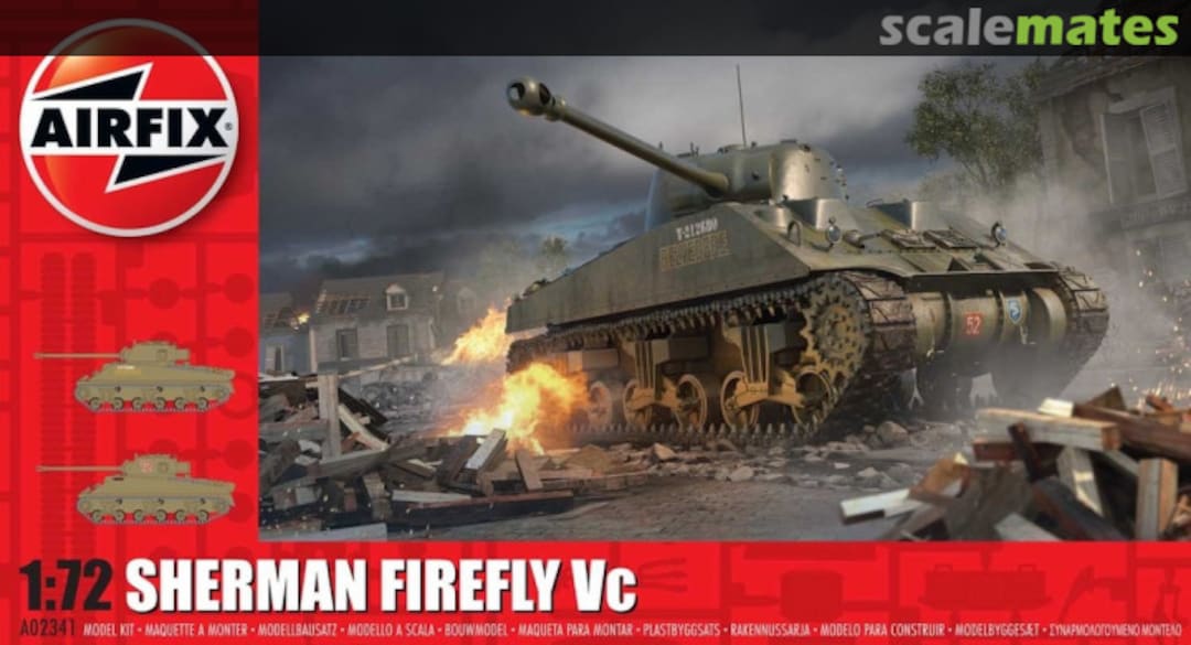 Boxart Sherman Firefly Vc A02341 Airfix Boxart Sherman Firefly Vc A02341 Airfix