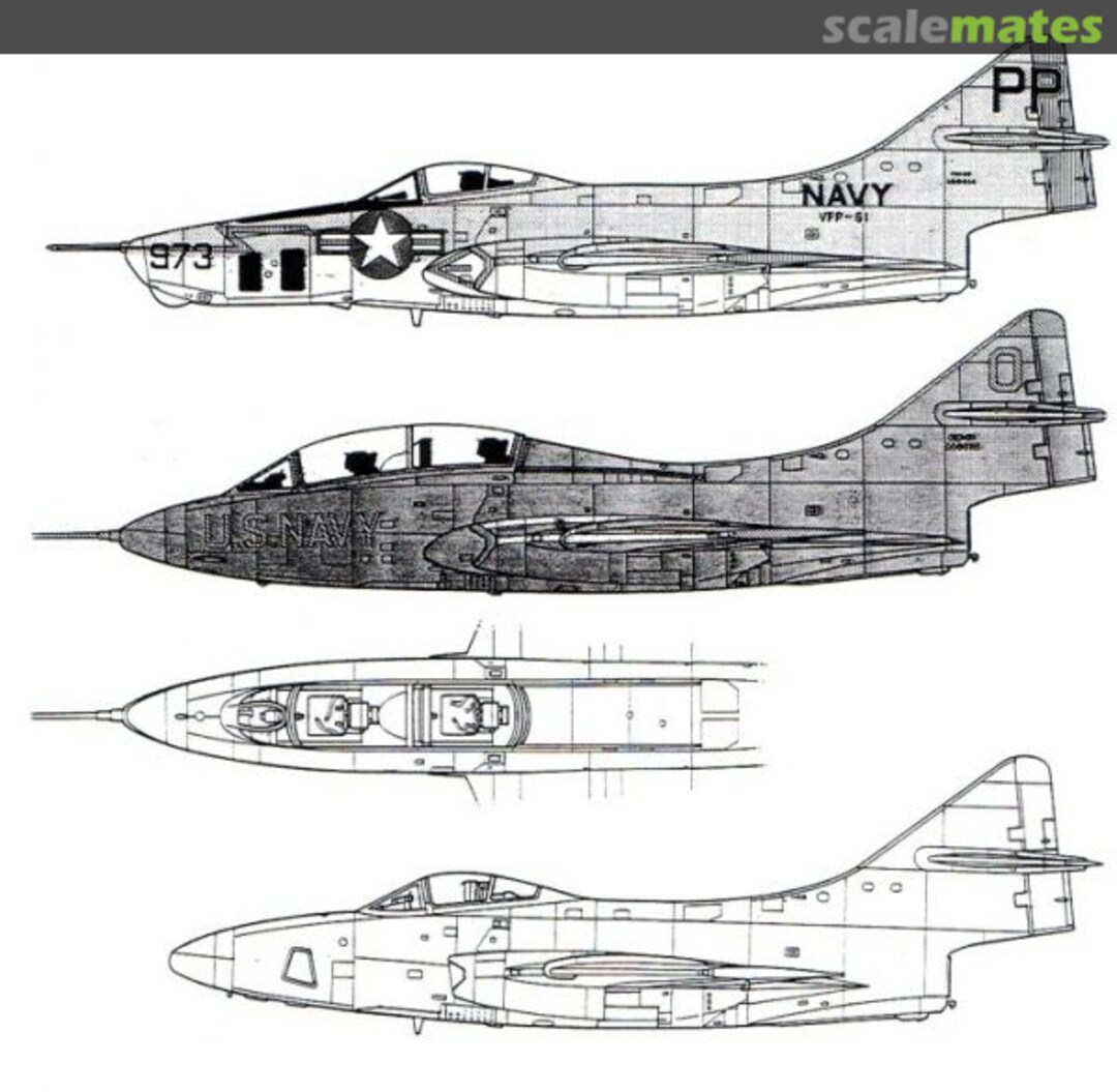 Boxart F9F-6P / F9F-8P/T AM-049 Airmodel Boxart F9F-6P / F9F-8P/T AM-049 Airmodel