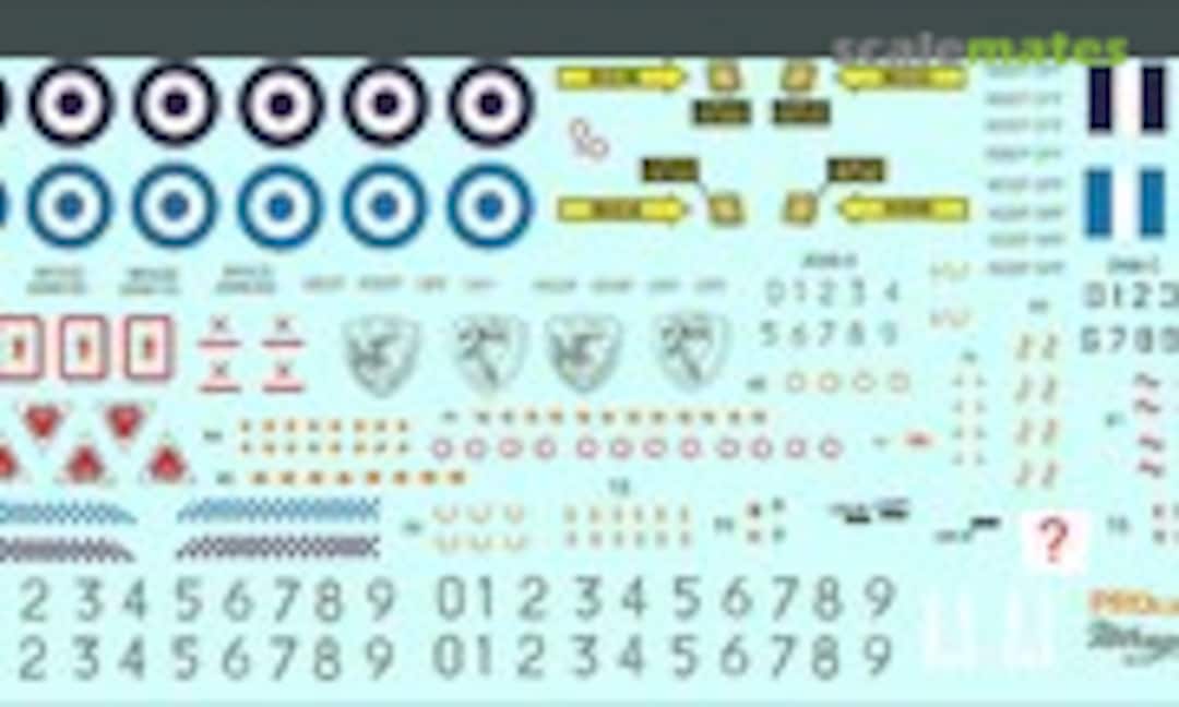1:32 Mirage 2000 HAF Markings (PROcal Decals no) no