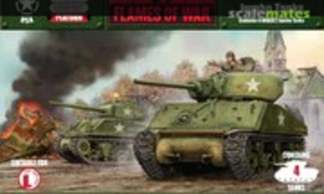 Flames Of War: M4A3E2 Jumbo Tanks (Flames of War UBX25)