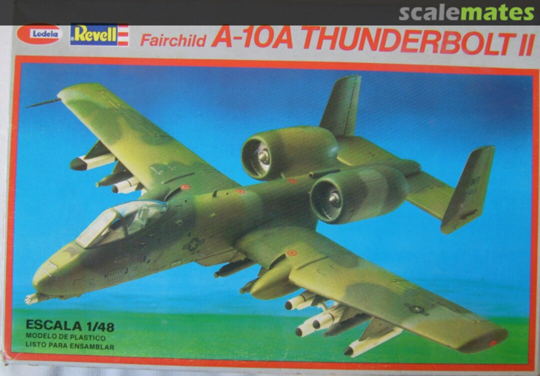 Boxart A-10A THUNDERBOLT II 4516 Revell/Lodela Boxart A-10A THUNDERBOLT II 4516 Revell/Lodela