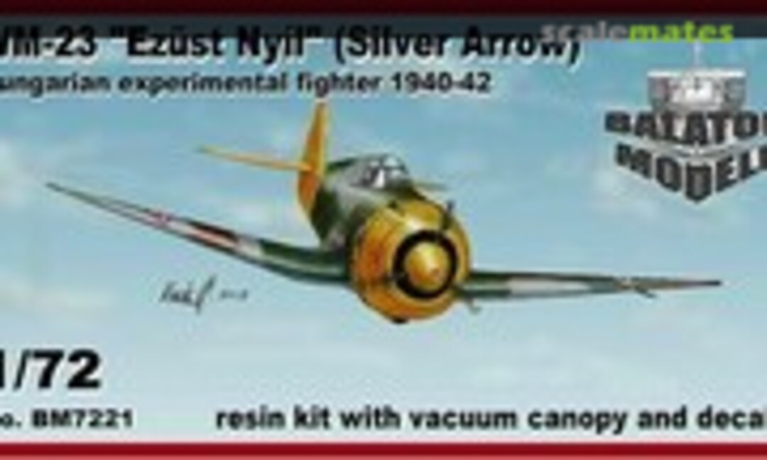 1:72 WM-23"Ezüst Nyíl" (Silver Arrow) (Balaton Modell BM7221) BM7221