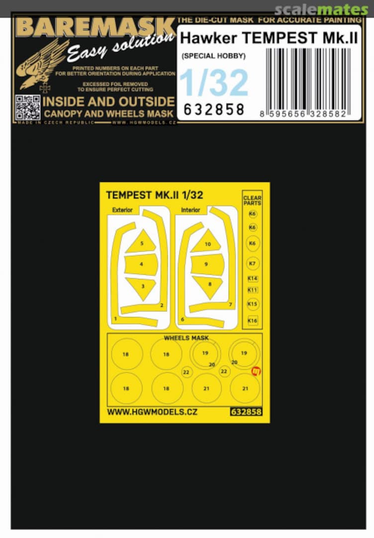 Boxart Hawker TEMPEST Mk.II 632858 HGW Models Boxart Hawker TEMPEST Mk.II 632858 HGW Models