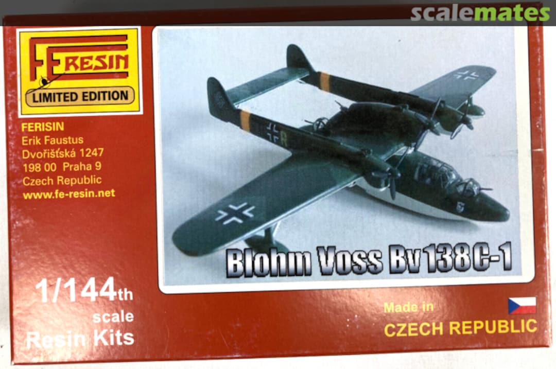 Boxart Blohm Voss BV138C-1 144023 FEResin Boxart Blohm Voss BV138C-1 144023 FEResin