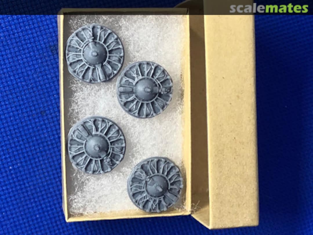 Boxart R-1820 Radial Engine Front 4-PAK 72031 RESIN2detail