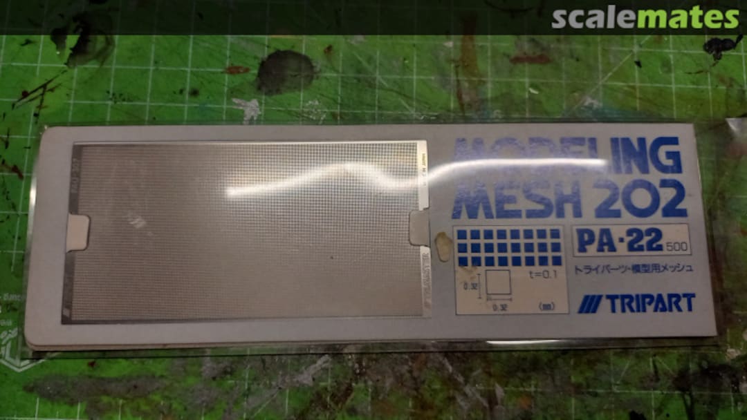 Boxart Modeling Mesh 202 PA-22 Tripart Boxart Modeling Mesh 202 PA-22 Tripart