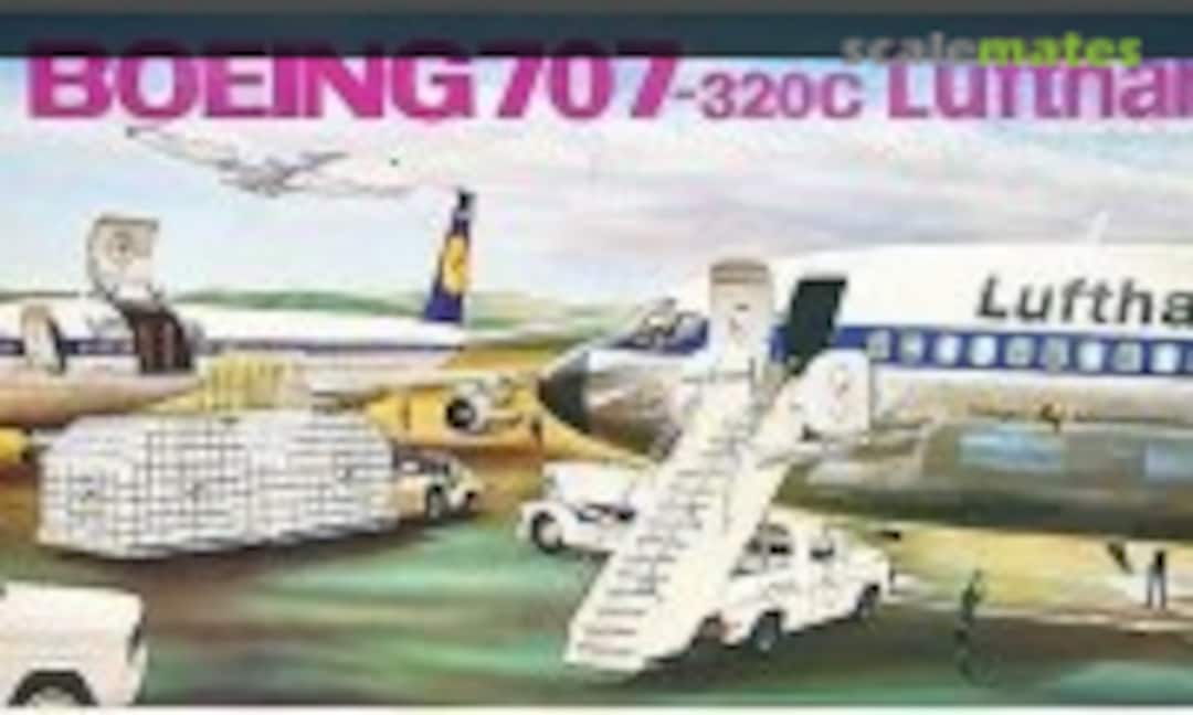1:100 Boeing 707-320C Lufthansa (Nitto 429-1500)