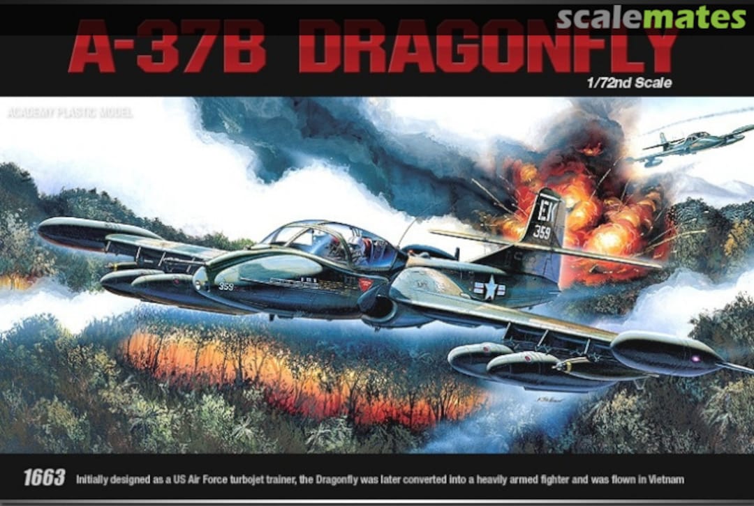 Boxart A-37B Dragonfly 12461 Academy Boxart A-37B Dragonfly 12461 Academy