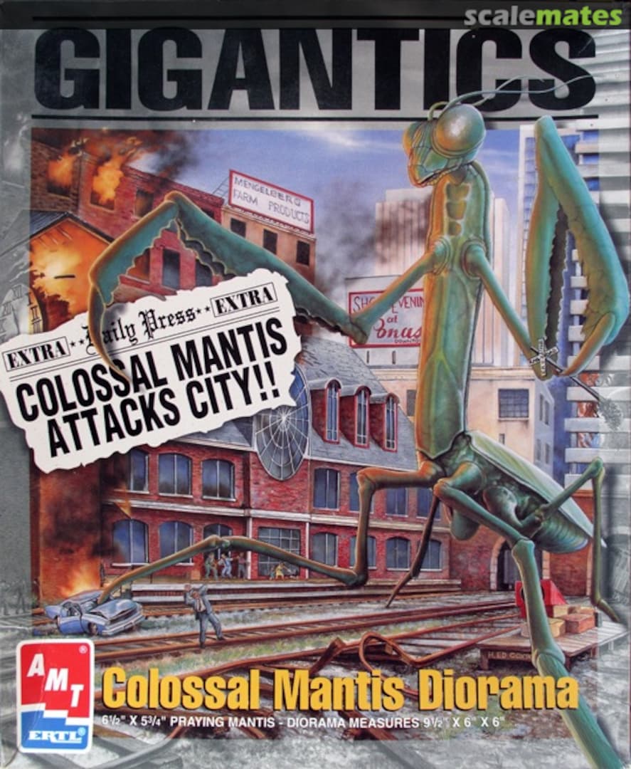 Boxart Colossal Mantis Diorama 8389 AMT/ERTL Boxart Colossal Mantis Diorama 8389 AMT/ERTL