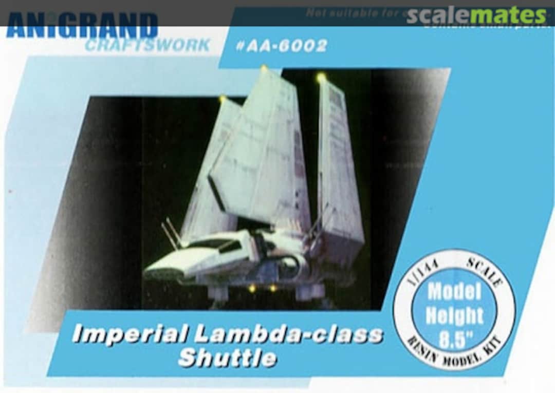 Boxart Imperial Lambda-class Shuttle AA-6002 Anigrand Craftswork Boxart Imperial Lambda-class Shuttle AA-6002 Anigrand Craftswork