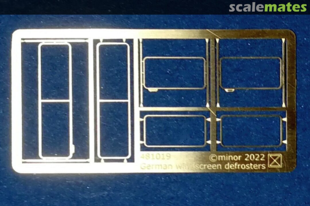 Boxart German WWII windshield defroster set 481019 Minor Boxart German WWII windshield defroster set 481019 Minor