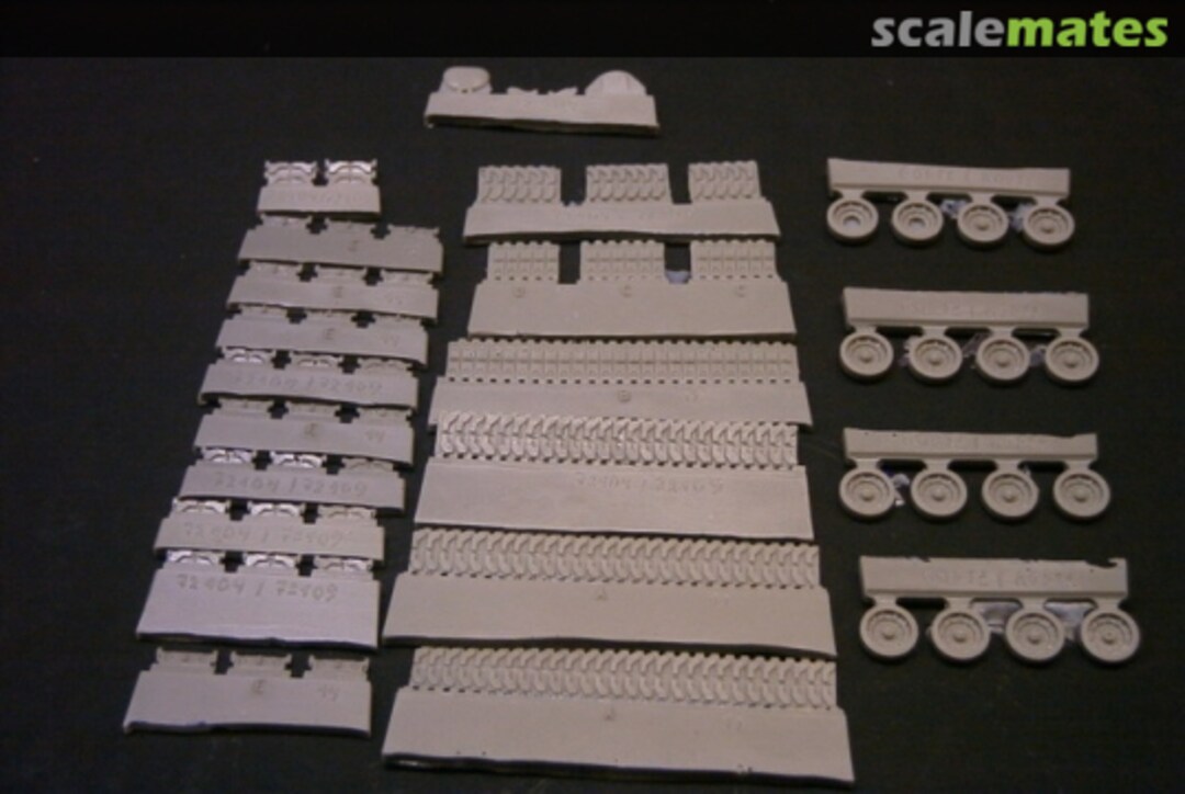 Boxart M60 Patton Roadwheels & T97 Tracks Conversion - Revell - MR-72109 MR Modellbau Boxart M60 Patton Roadwheels & T97 Tracks Conversion - Revell - MR-72109 MR Modellbau