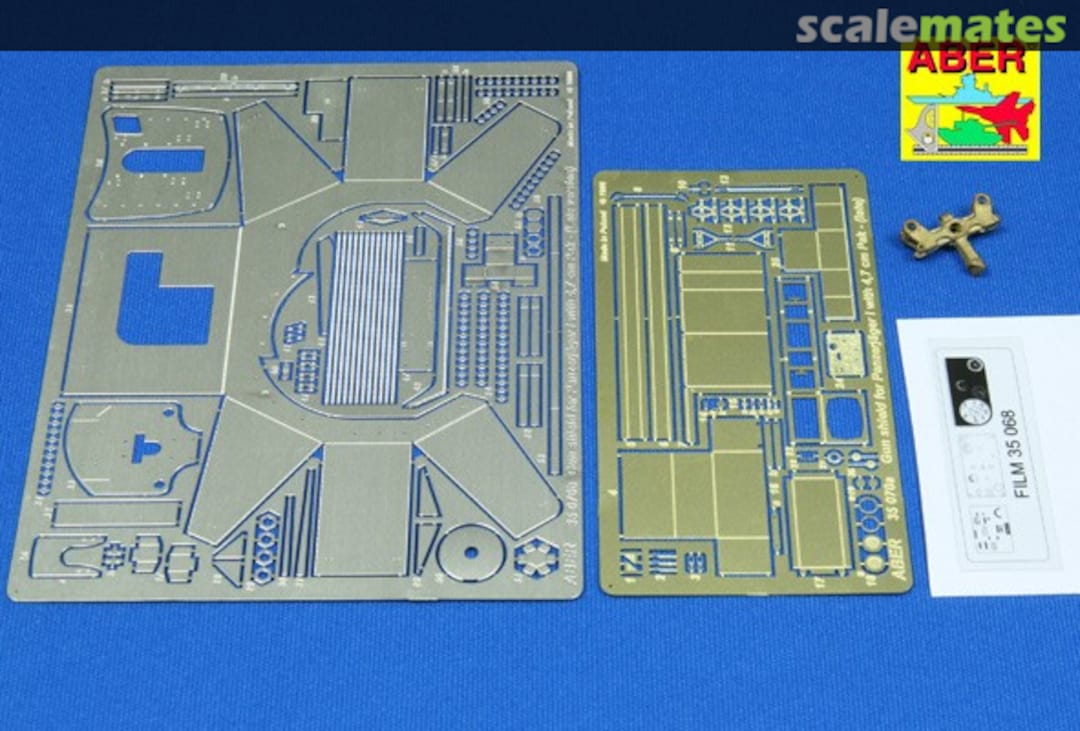 Contents Gun Shield for Panzerjäger I 35070 Aber Contents Gun Shield for Panzerjäger I 35070 Aber