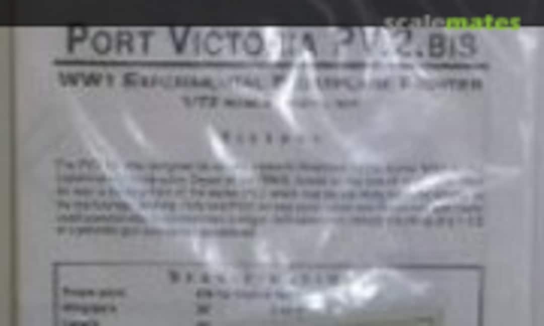 1:72 Port Victoria PV.2.bis (Phoenix Models P08) P08