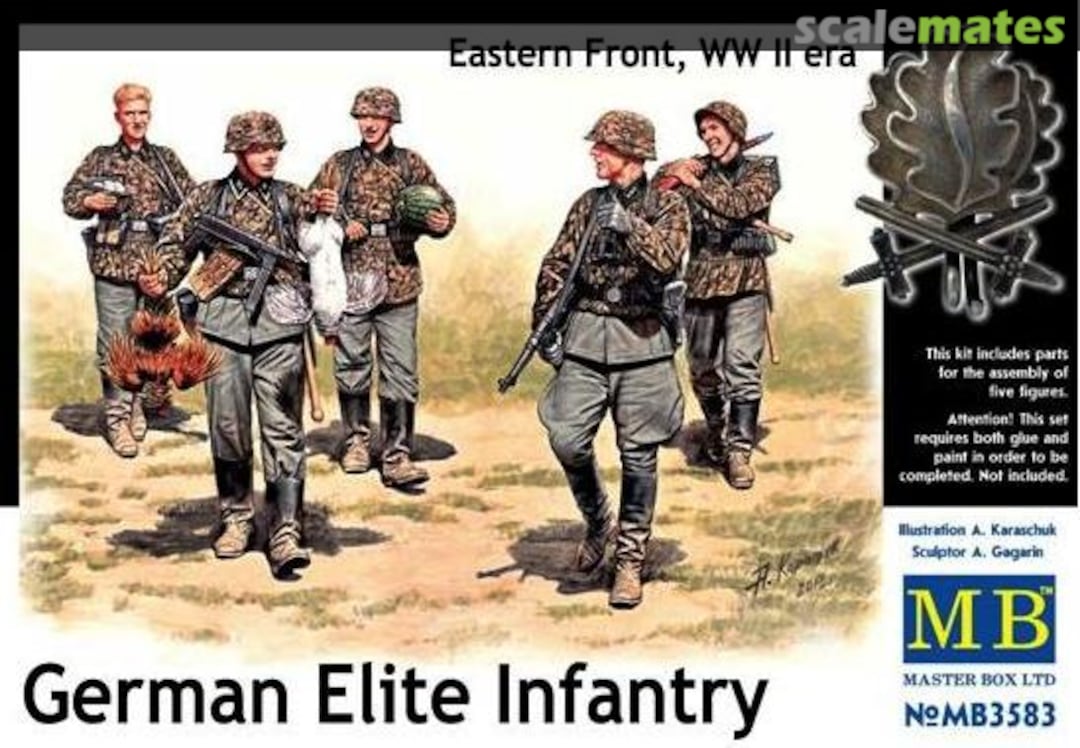 Boxart Elite Infantry MB3583 Master Box Boxart Elite Infantry MB3583 Master Box