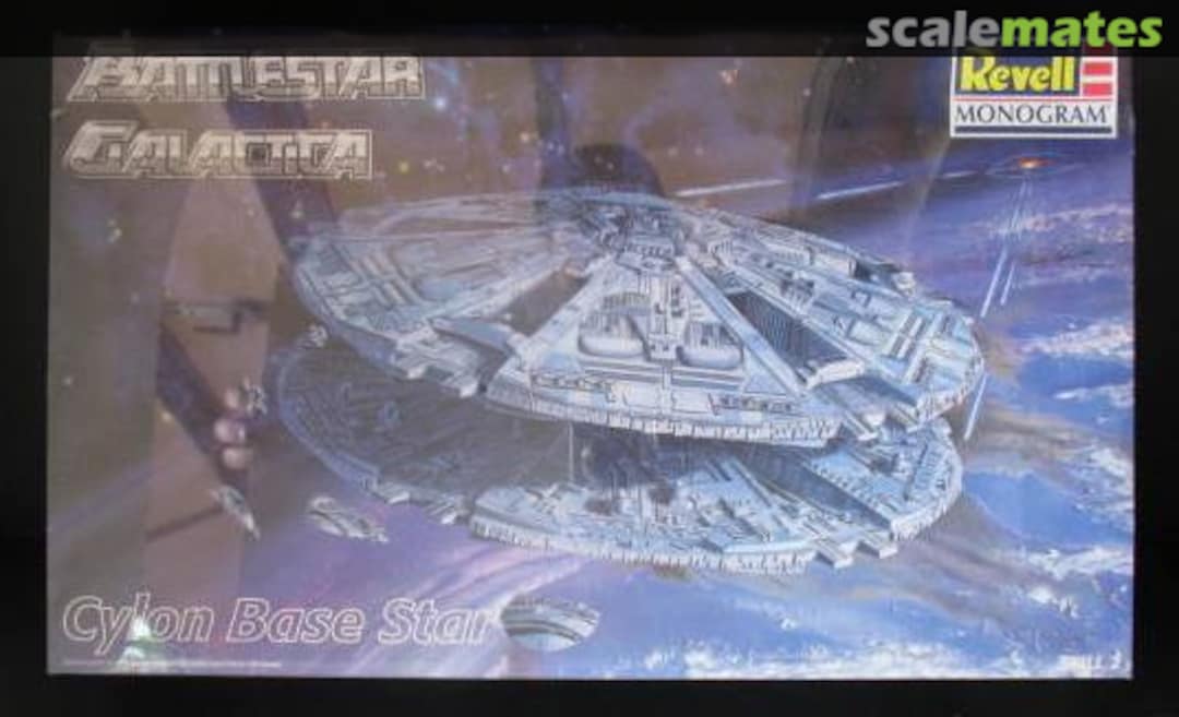 Boxart Cylon Base Star 3619 Revell Monogram Boxart Cylon Base Star 3619 Revell Monogram