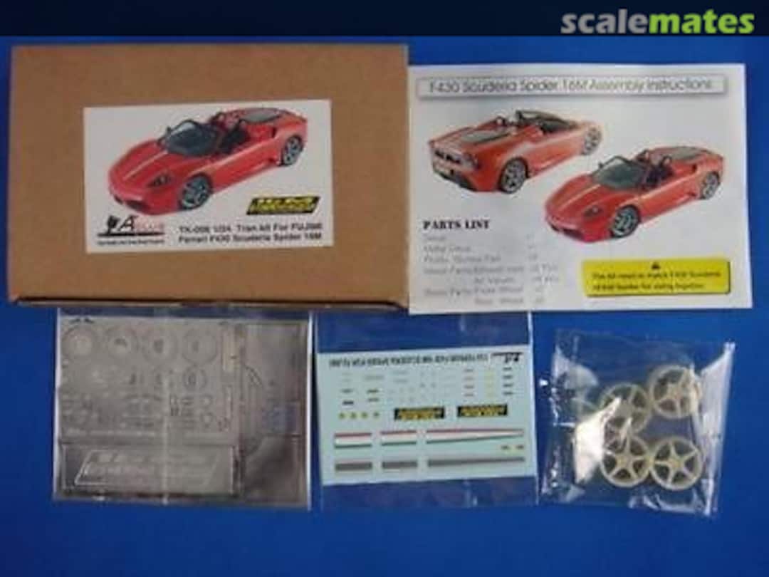 Boxart F430 Scuderia Spider 16M TKC-006 A+ Club Boxart F430 Scuderia Spider 16M TKC-006 A+ Club