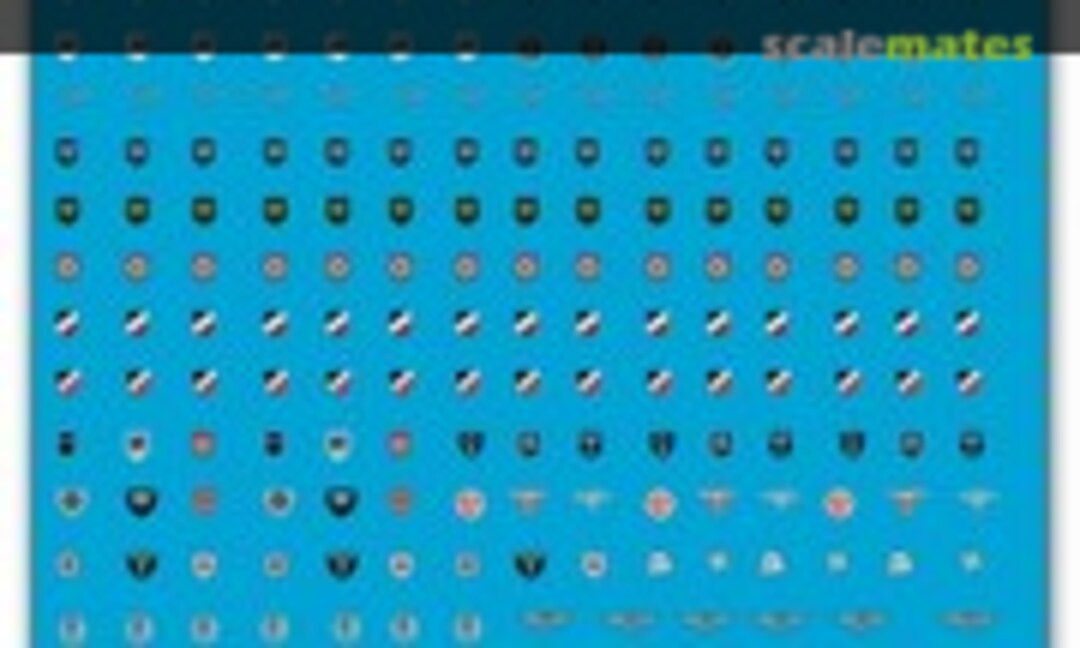 1:35 German Army Helmet Markings (Peddinghaus-Decals EP 1420)