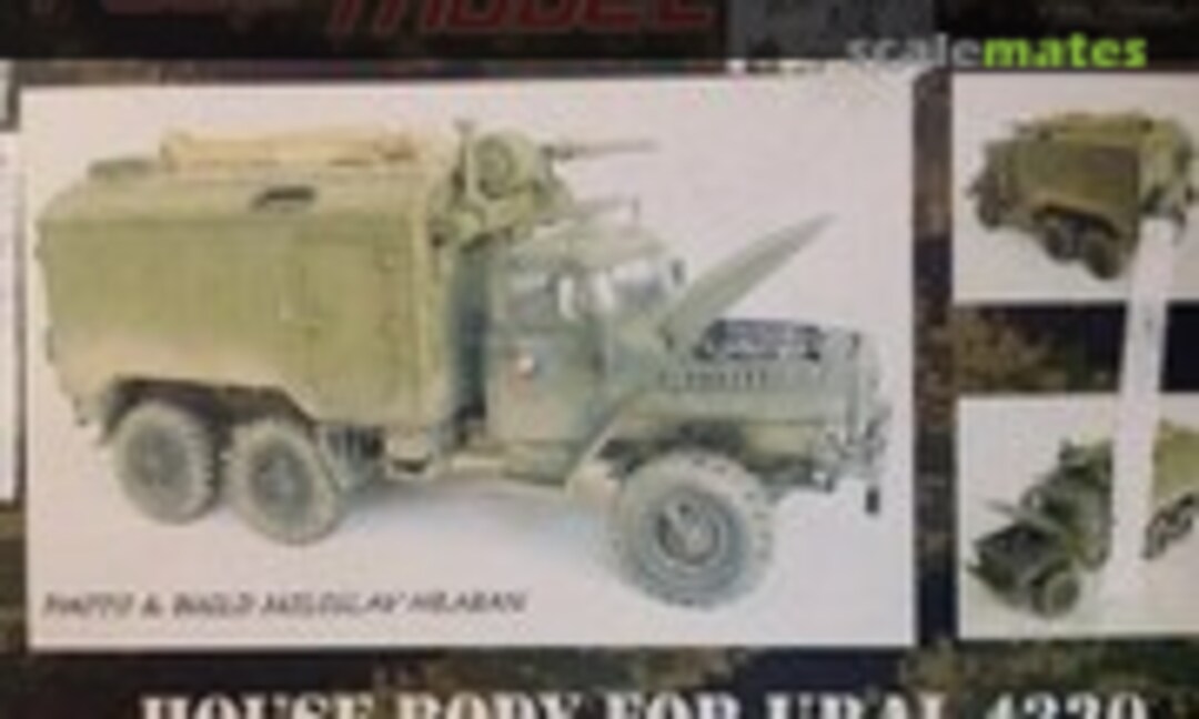 1:35 House Body for Ural 4320 (Real Model RM35052)