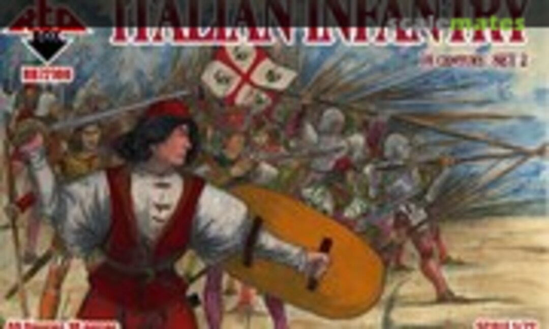 1:72 Italian Infantry Set 2 (Red Box RB72100) RB72100