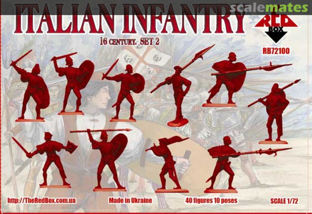 Contents Italian Infantry Set 2 RB72100 Red Box Contents Italian Infantry Set 2 RB72100 Red Box