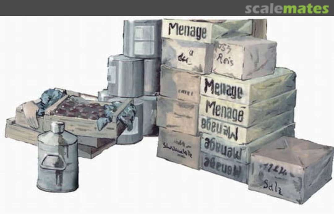 Boxart Proviant set for field kitchen F72128 CMK Boxart Proviant set for field kitchen F72128 CMK