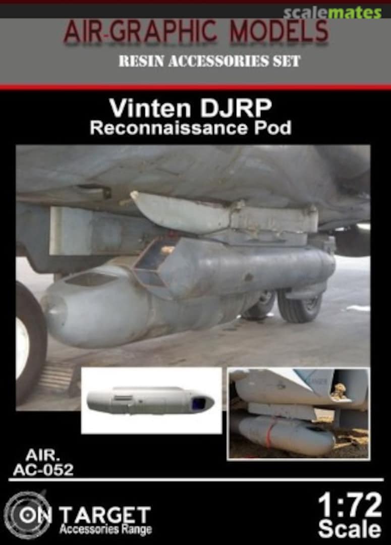 Boxart Vinten DJRP Reconnaissance Pod AC-052 Air-Graphics Models