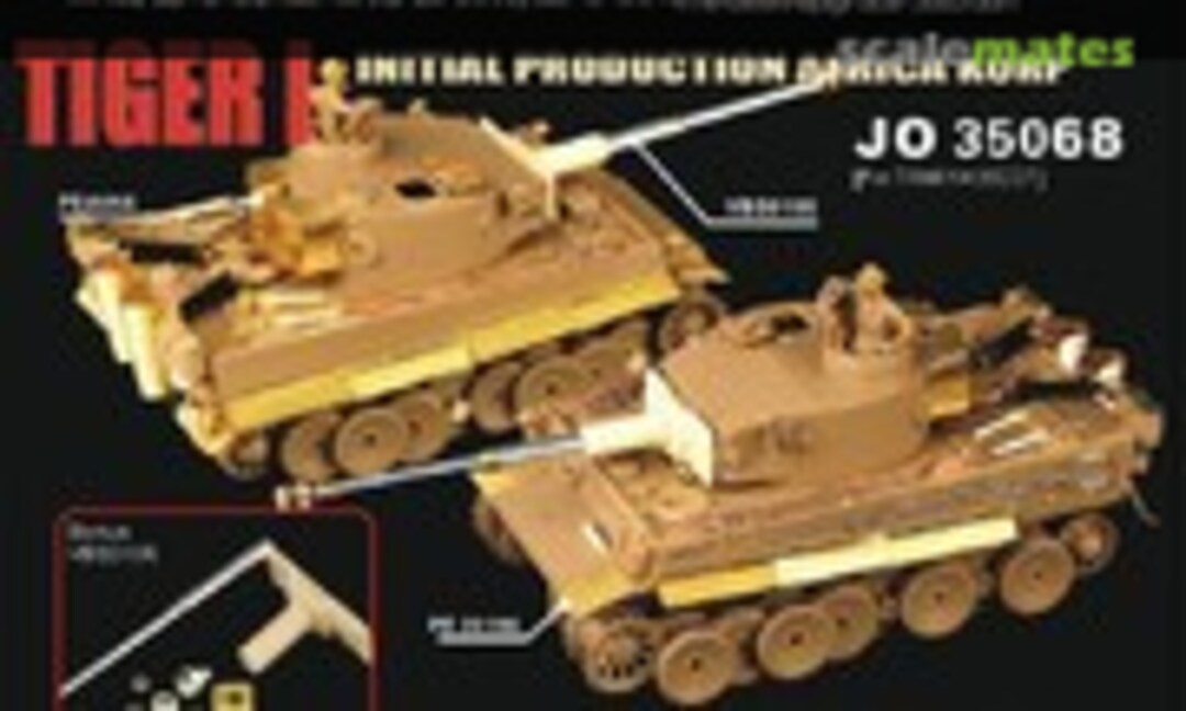1:35 WWII German Tiger I Initial Production Afrika korp (Voyager Model JO35068) JO35068
