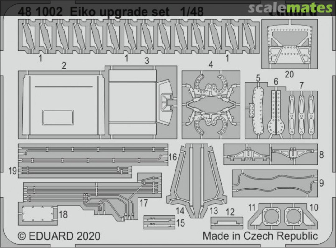 Boxart Eikó Upgrade Set 481002 Eduard Boxart Eikó Upgrade Set 481002 Eduard