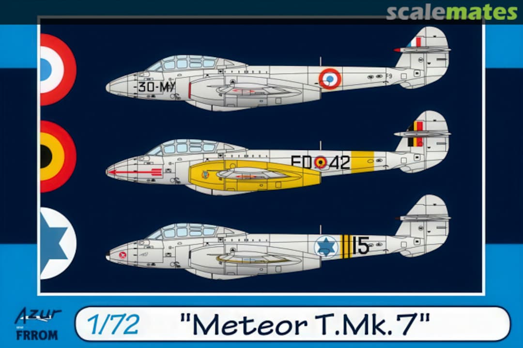 Boxart "Meteor T.Mk. 7" FR0045 Azur-FRROM