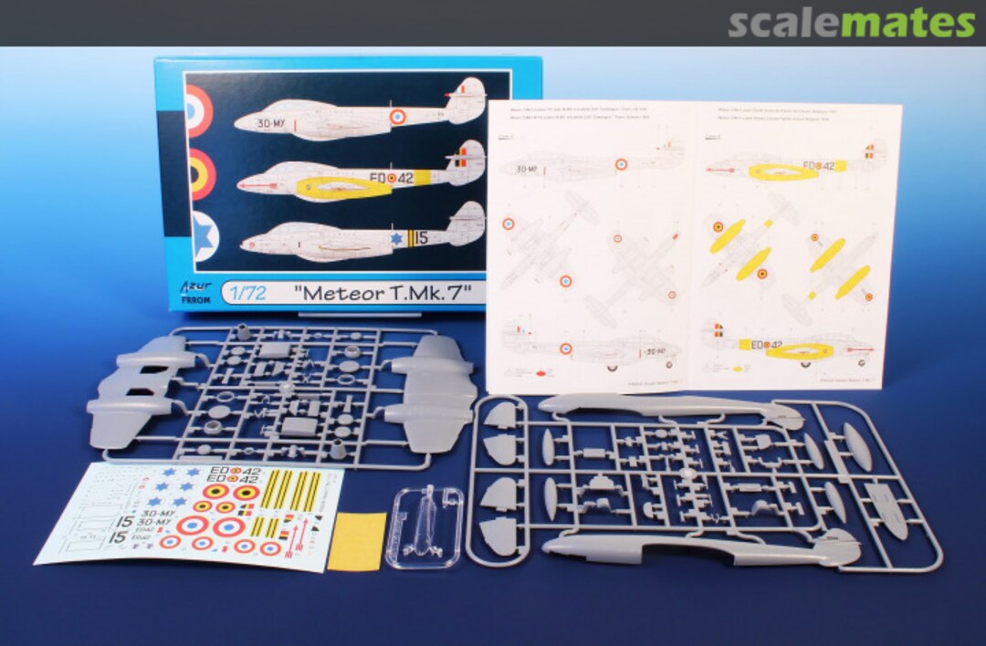Contents "Meteor T.Mk. 7" FR0045 Azur-FRROM