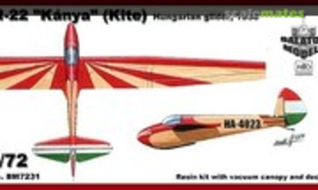 1:72 M-22 "Kánya" (Kite) (Balaton Modell BM7231) BM7231