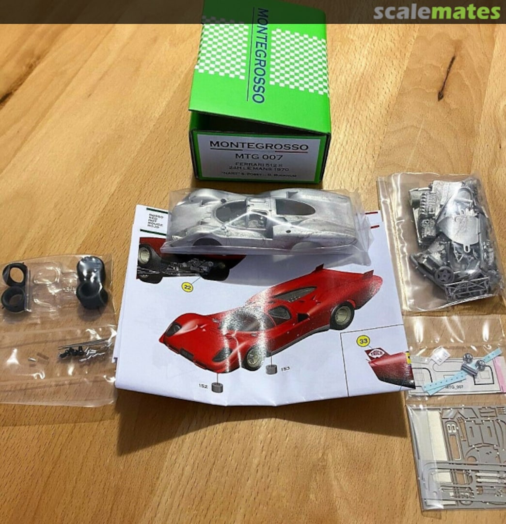 Boxart Ferrari 512 S #1014 NART MTG007 Montegrosso Boxart Ferrari 512 S #1014 NART MTG007 Montegrosso