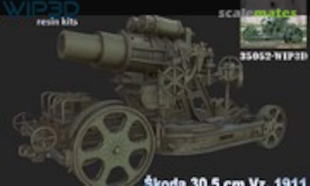 1:35 Škoda 30,5 cm Vz. 1911 (WIP3D 35052-WIP3D) 35052-WIP3D