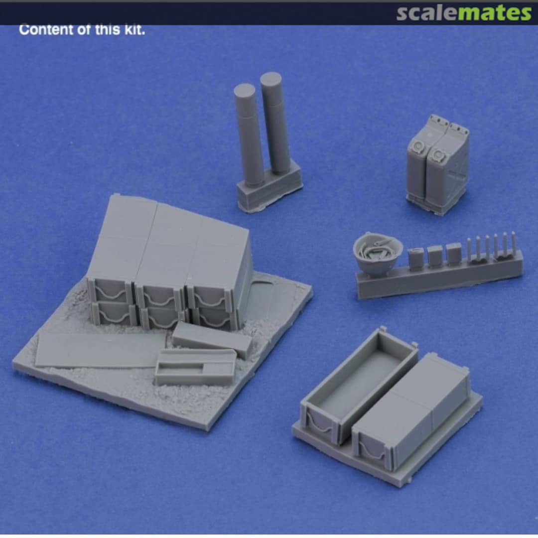Contents Base with 105 mm Ammo with cases 992 Royal Model Contents Base with 105 mm Ammo with cases 992 Royal Model