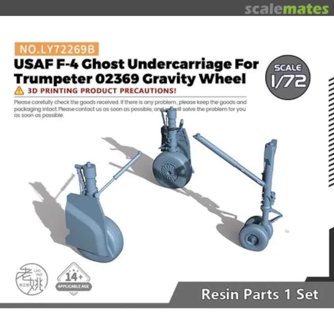 Boxart USAF F-4 Ghost Undercarriage LY72269B Yao's Studio/ 老姚手工坊 Boxart USAF F-4 Ghost Undercarriage LY72269B Yao's Studio/ 老姚手工坊