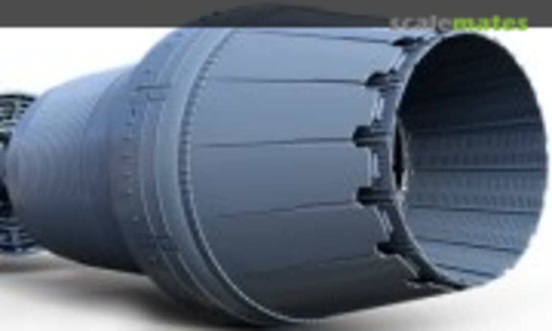 1:32 F-100 PW-229 Closed Nozzle with Afterburner with Composite Petals for f-15 (Tecnikit 257) 257