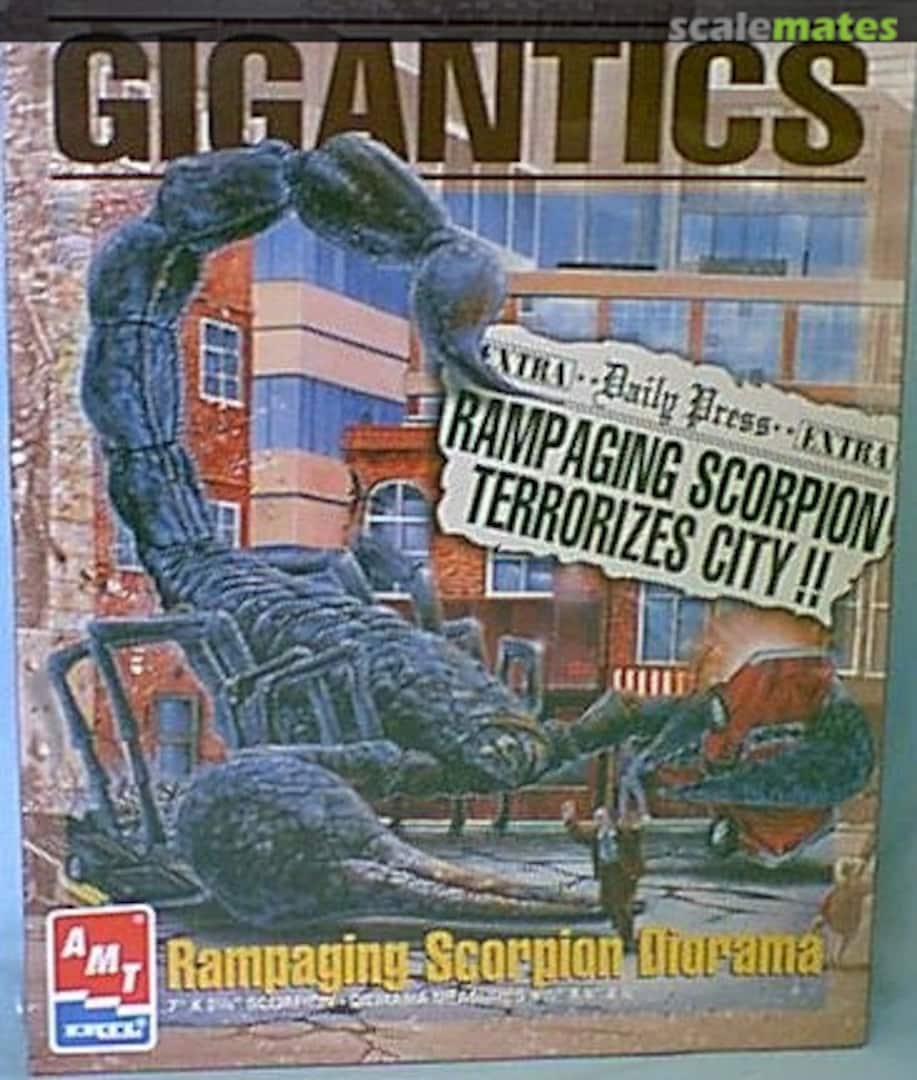 Boxart Rampaging Scorpion Diorama 8390 AMT/ERTL Boxart Rampaging Scorpion Diorama 8390 AMT/ERTL