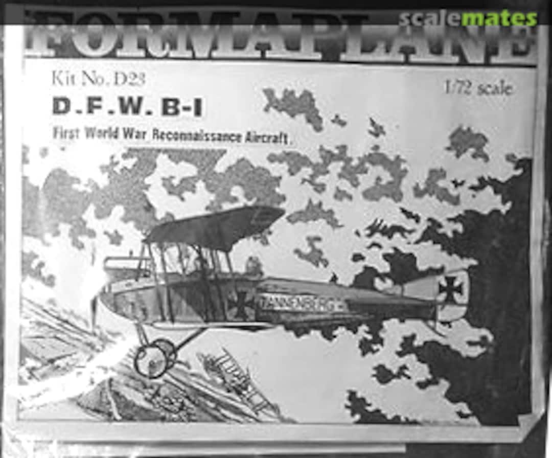 Boxart D.F.W. B-I D23 Formaplane Boxart D.F.W. B-I D23 Formaplane