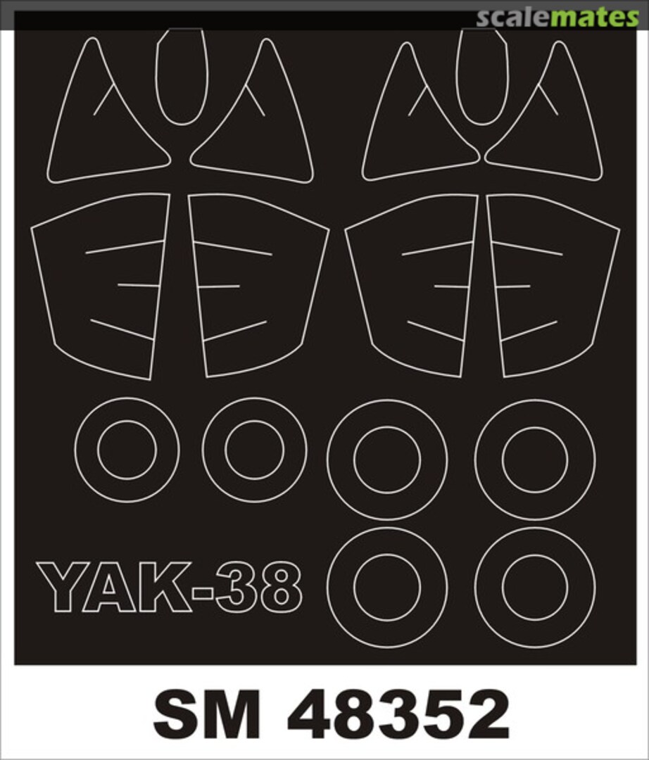 Boxart Yakovlev Yak-38 Forger SM48352 Montex Boxart Yakovlev Yak-38 Forger SM48352 Montex