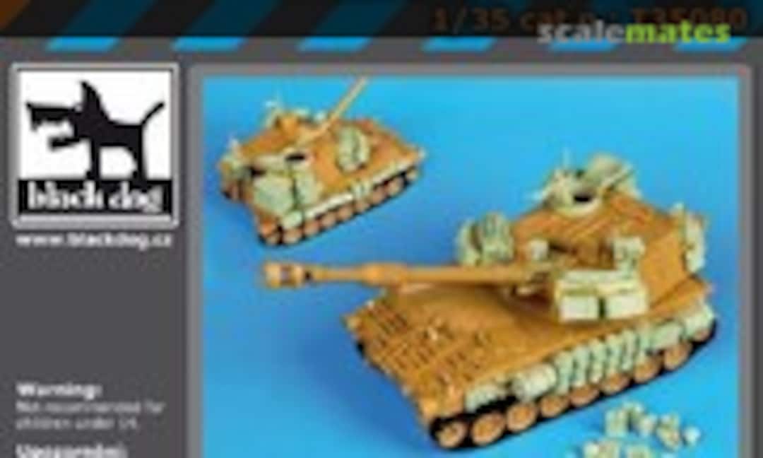 1:35 M109 A2 IDF conversion set (Black Dog T35080) T35080