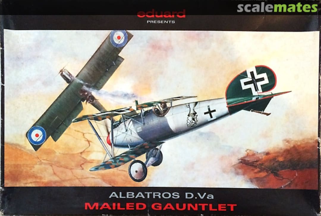 Boxart Albatros D.Va Mailed Gauntlet 8030 Eduard Boxart Albatros D.Va Mailed Gauntlet 8030 Eduard