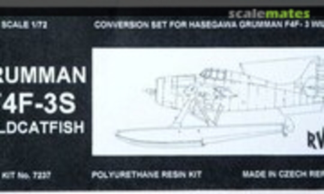 1:72 Grumman F4F-3S Wildcatfish (RVHP 7237) 7237