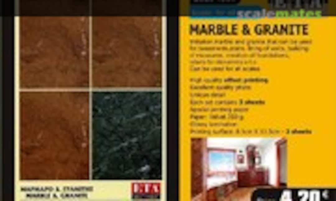 No Marble & Granite / all scales (ETA Diorama Accessories 1364) 1364