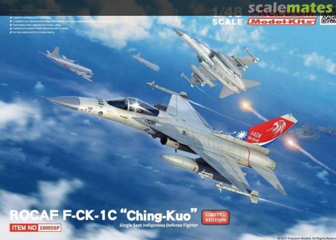 Boxart ROCAF F-CK-1C "Ching-kuo" 18005SP Freedom Model Kits